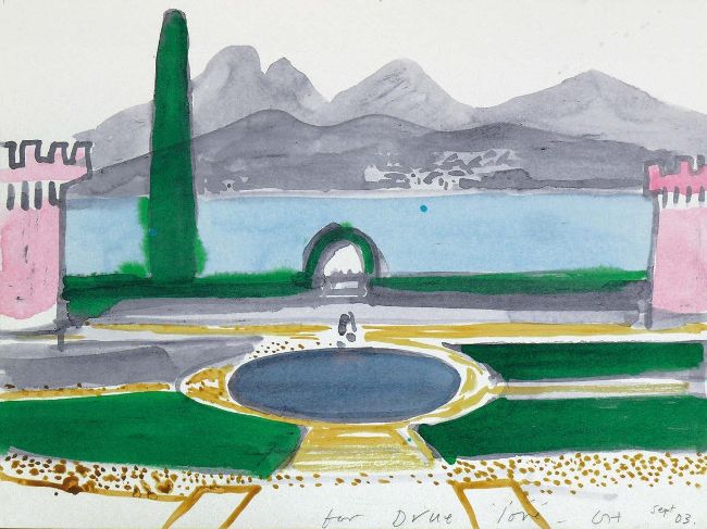 Geble Regular Lake Como villa visits left Hockney full of beans | Antiques ...