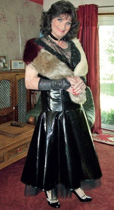 Rita's New PVC Dress from Wicked Waists | Transliving Magazine Transliving 61 Rita's New PVC Dress from Wicked Waists | Transliving Magazine Transliving 61