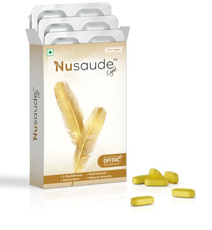 nusaude glutathione Light Tablet  Mediskin chemist Skinnovation Next introduces Nusaude Light