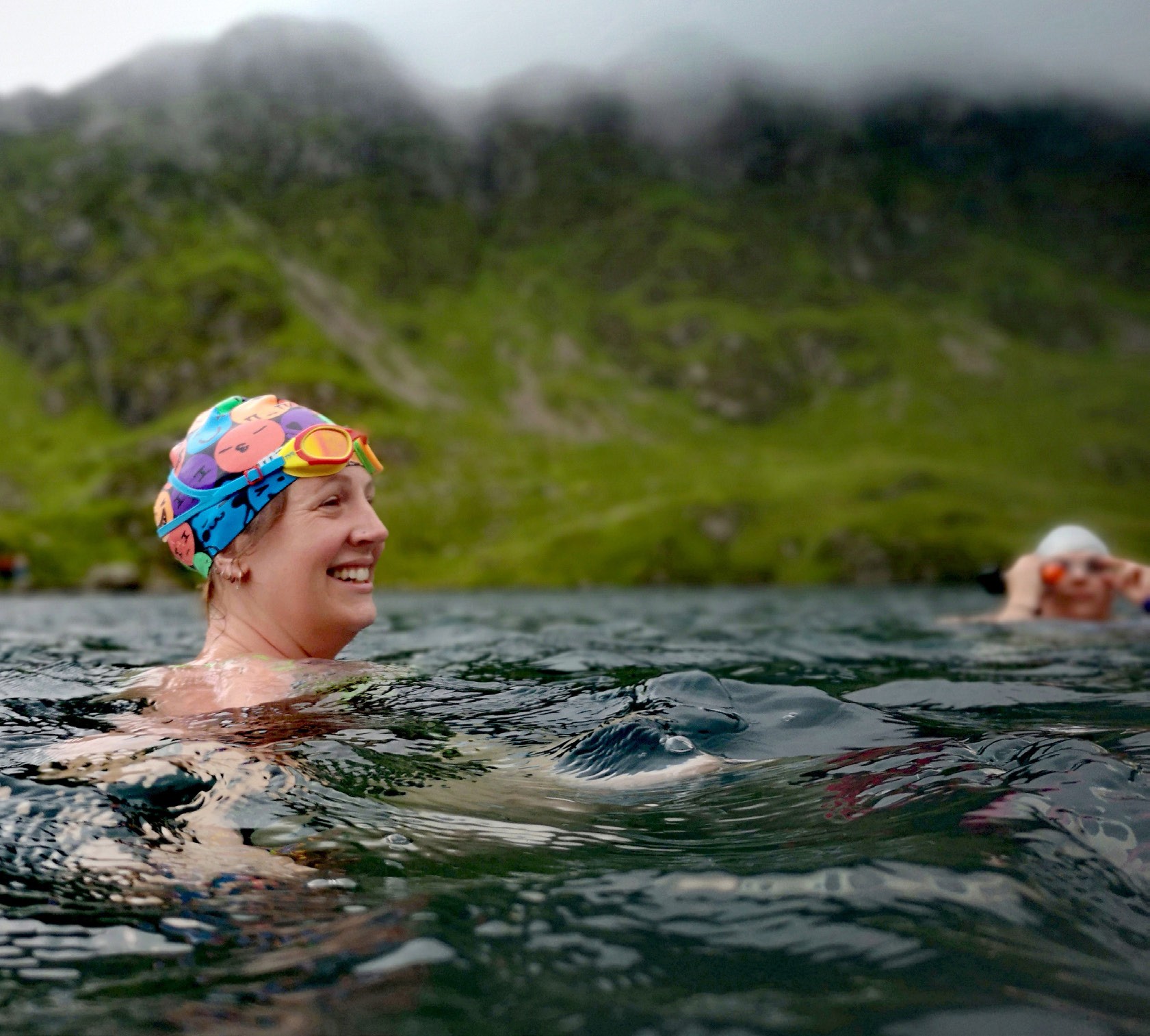 winter outdoor swimming