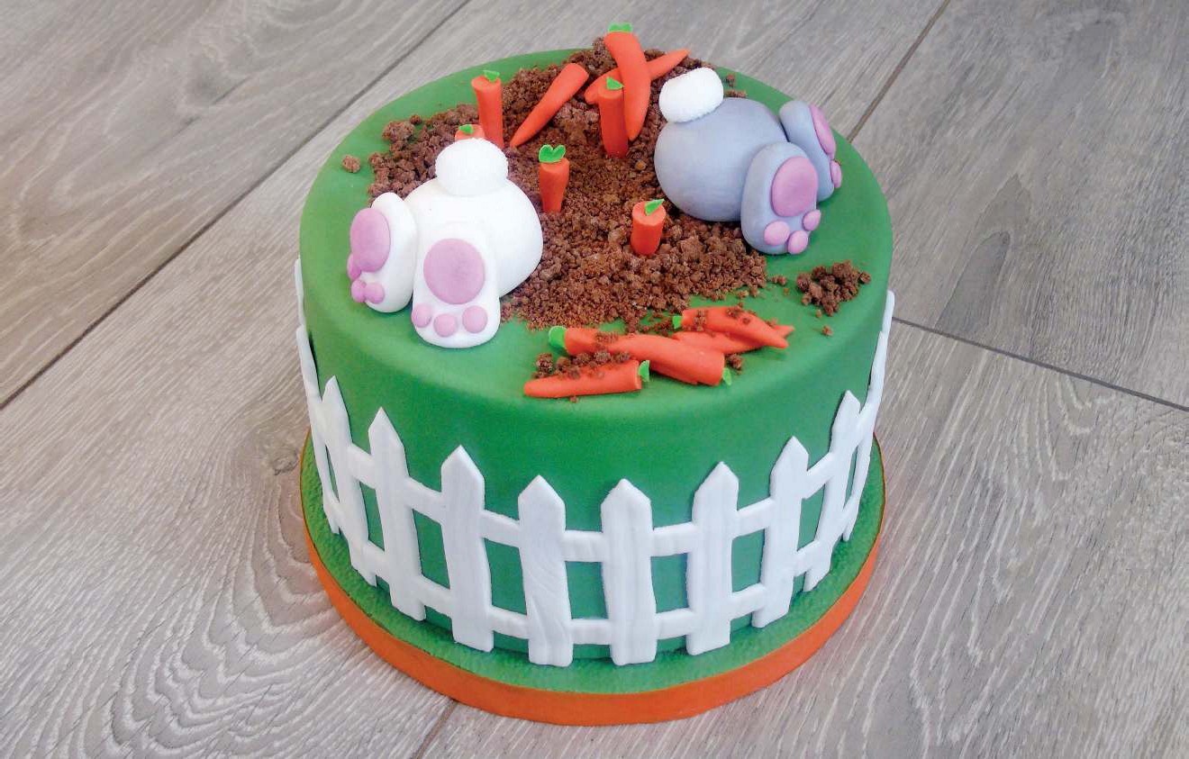 BURROWING BUNNIES CAKE Pocketmagscom