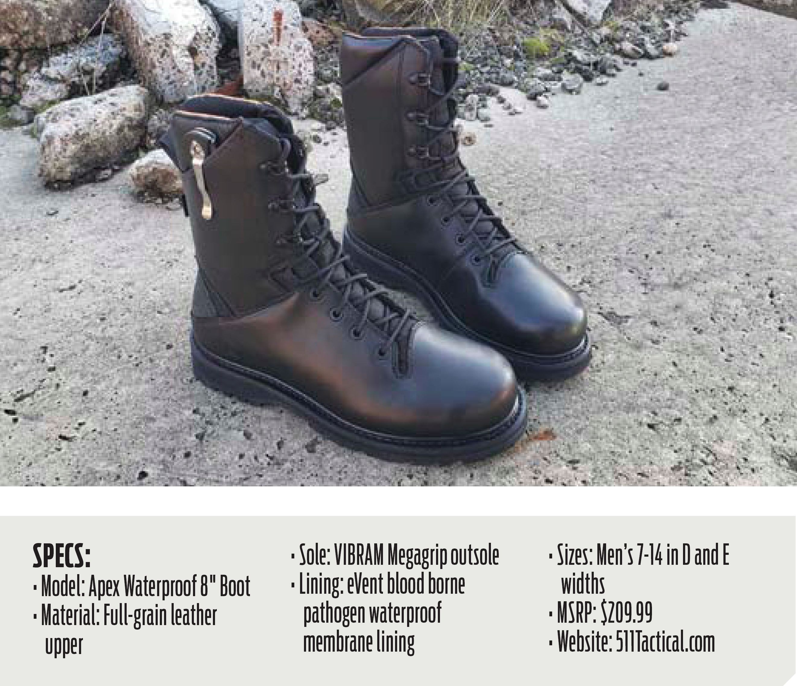 5.11 apex waterproof 8 boot