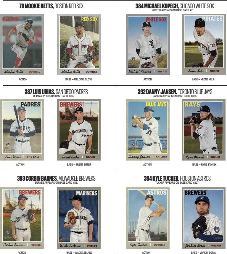 2019 TOPPS HERITAGE