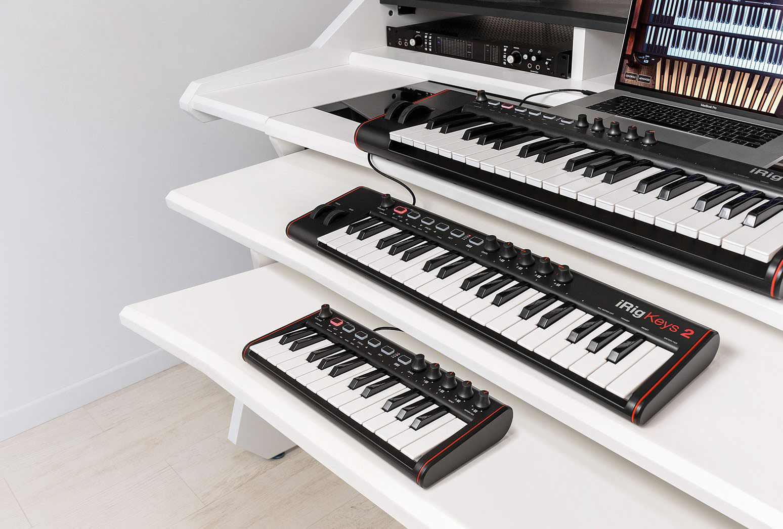 IK’s iRig Keys 2 Mini is a super-portable MIDI keyboard for mobile