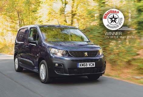 peugeot partner van of the year