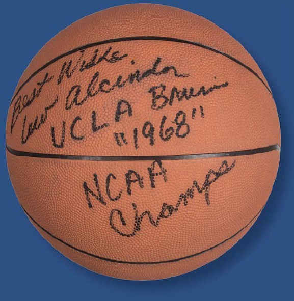 lew alcindor autograph