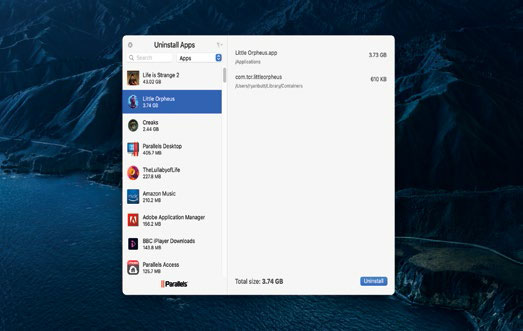 parallels toolbox key