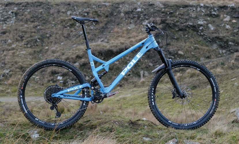 pole downhill bike